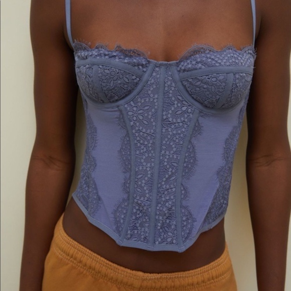 NWT Urban Outfitters Out From Under Modern Love Corset Size Medium